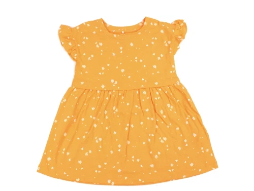 Name It bird of paradise print kjole